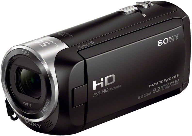 Sony HDR-CX240 ビデオカメラ 本体 Amazon.com : Sony HDR-CX240/B Full HD 9.2 MP Camcorder with